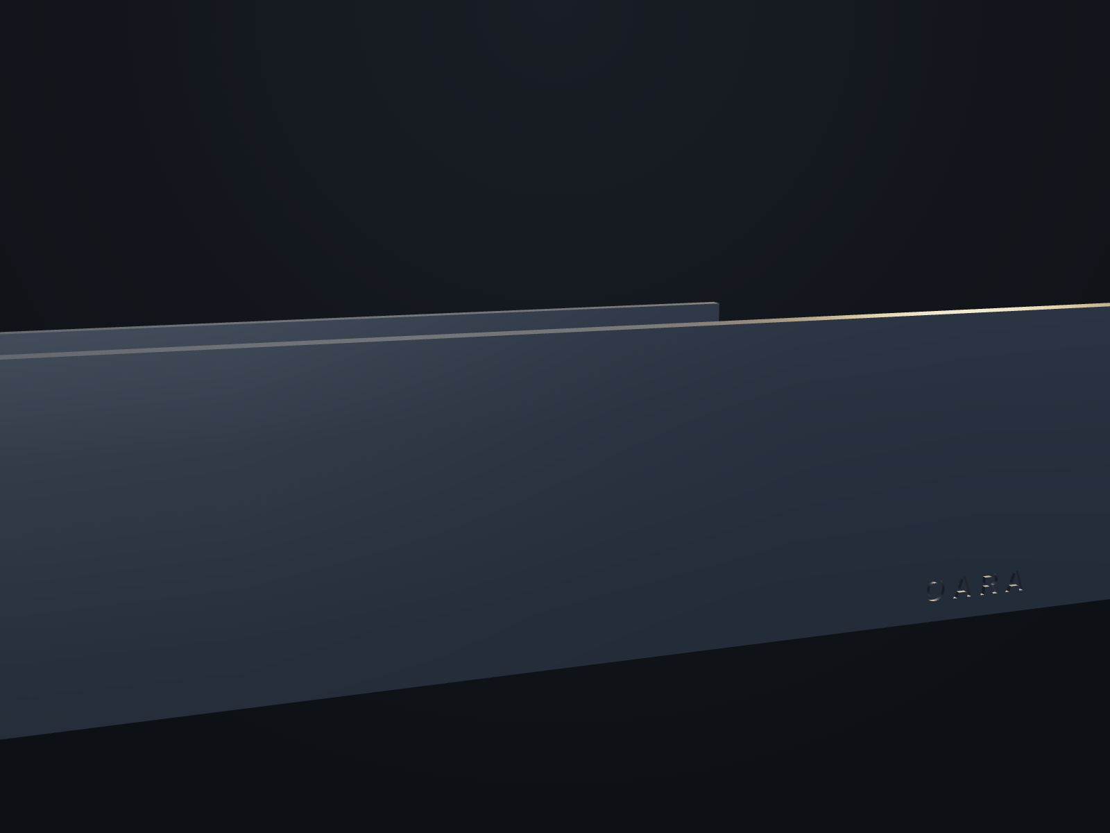 Mac Mini dual mount — close-up render of the signature feature