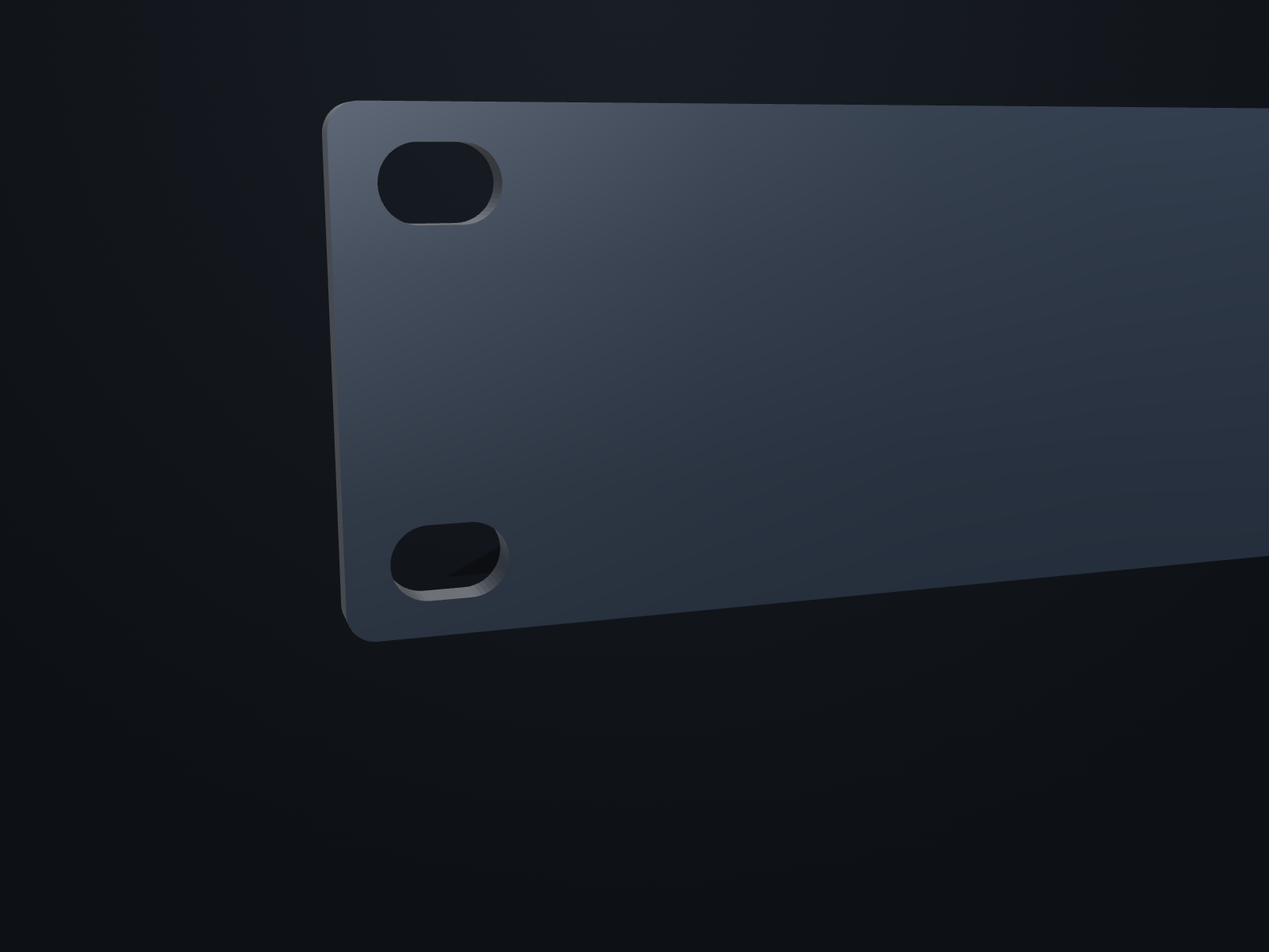Blank cover panel — close-up render of the signature feature